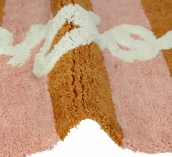 Handgetuftete Badematte Bonjour aus Baumwolle