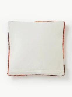 Handgetuftete Kissenhülle Malu mit Verzierungen