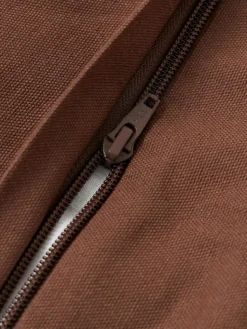 Handgetuftete Kissenhülle Jiri mit Verzierung