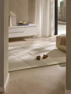 Handgetufteter Hochflor Teppich Titus