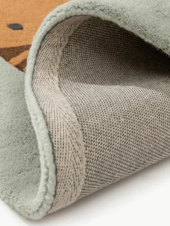 Handgetufteter Kinderteppich Savannah aus Wolle