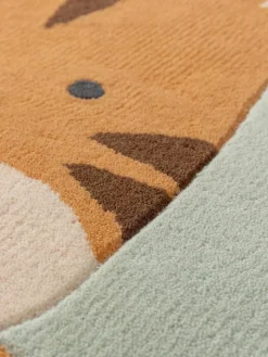 Handgetufteter Kinderteppich Savannah aus Wolle