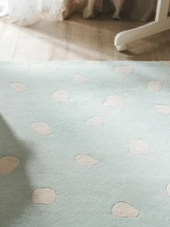 Handgetufteter Kinderteppich Savannah aus Wolle