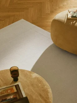 Handgetufteter Kurzflor-Wollteppich Jadie