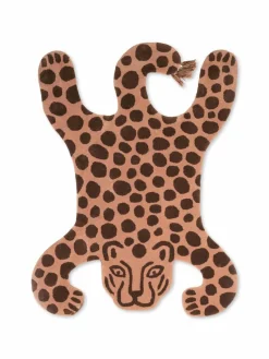 Handgetufteter Wollteppich Safari