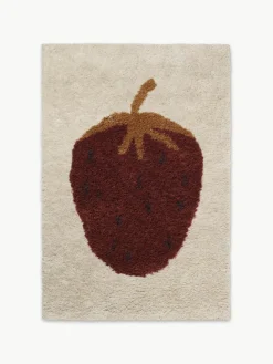 Handgetufteter Wollteppich Fruiticana