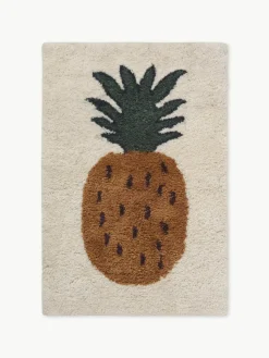 Handgetufteter Wollteppich Fruiticana