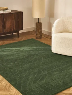 Handgetufteter Wollteppich Aaron