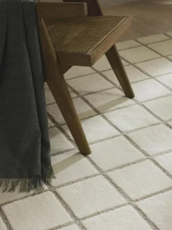 Handgetufteter Wollteppich Kallie