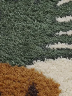 Handgetufteter Wollteppich Fruiticana