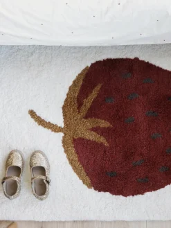 Handgetufteter Wollteppich Fruiticana