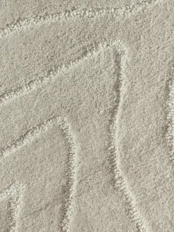 Handgetufteter Wollteppich Aaron