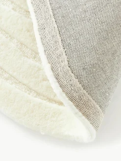 Handgetufteter Wollteppich Niria in organischer Form