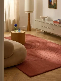 Handgetufteter Wollteppich Mason