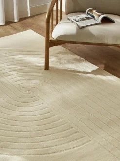 Handgetufteter Wollteppich Mason