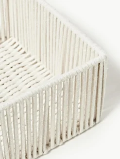 Handgewebte Aufbewahrungskörbe Gabe aus Seil, 3er-Set