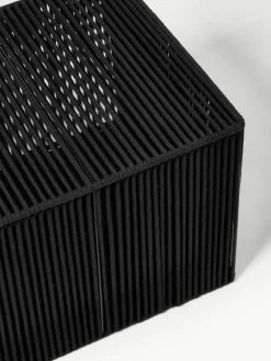 Handgewebte Aufbewahrungsboxen Gabe aus Seil, 2er-Set