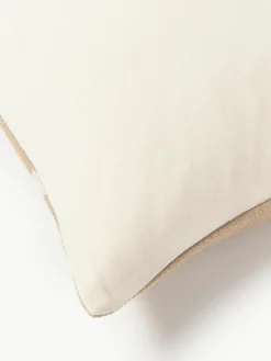 Handgewebte Kissenhülle Asta mit geometrischem Muster