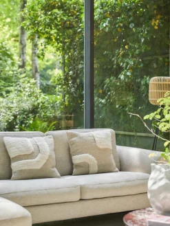 Handgewebte Kissenhülle Wool