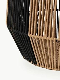 Handgewebte Wäschekörbe Gabe aus Seil, 2er-Set