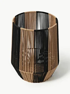 Handgewebte Wäschekörbe Gabe aus Seil, 2er-Set