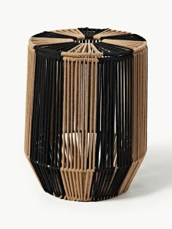 Handgewebte Wäschekörbe Gabe aus Seil, 2er-Set