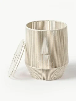 Handgewebte Wäschekörbe Gabe aus Seil, 2er-Set