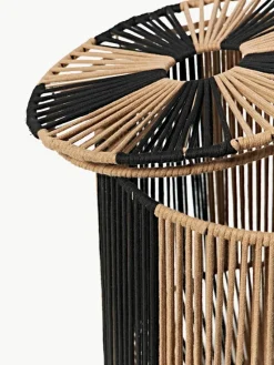 Handgewebte Wäschekörbe Gabe aus Seil, 2er-Set