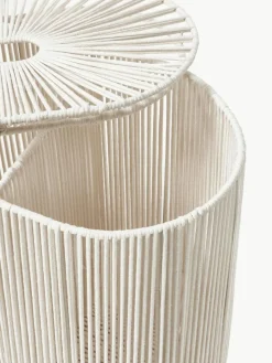 Handgewebter Doppel-Wäschekorb Gabe aus Seil