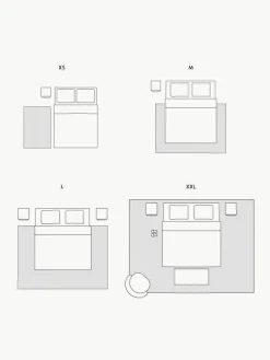 Handgewebter Kelim-Teppich Soil aus Wolle mit Fransen