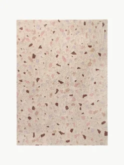 Handgewebter Kinderteppich Terrazzo, waschbar