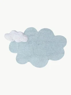 Handgewebter Kinderteppich Dream mit Hoch-Tief-Effekt, waschbar