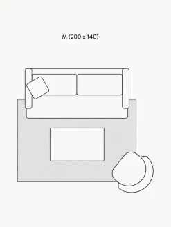Handgewebter Kinderteppich Terrazzo, waschbar