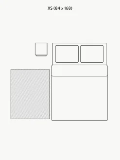 Handgewebter Kinderteppich Chess, waschbar