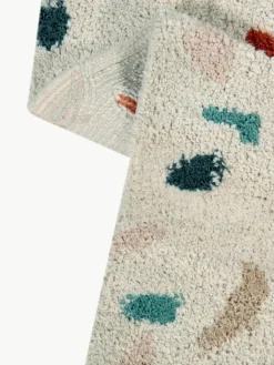 Handgewebter Kinderteppich Terrazzo, waschbar