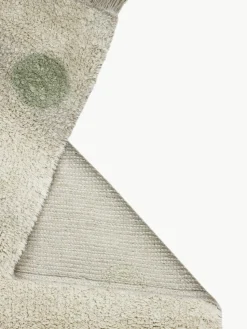 Handgewebter Kinderteppich Hippy Dots, waschbar