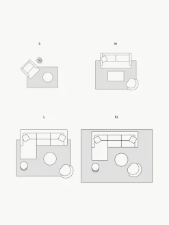 Handgewebter Kinderteppich Hippy Dots, waschbar