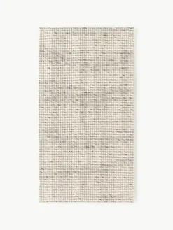 Handgewebter Kurzflor-Wollteppich Rumi