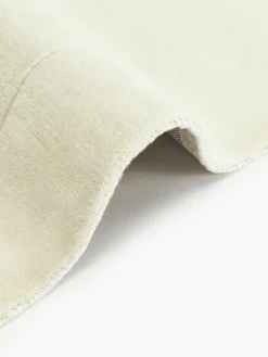 Handgewebter Kurzflor-Wollteppich Gwyneth