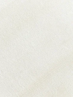 Handgewebter Viskoseteppich Wavy mit welligem Rand