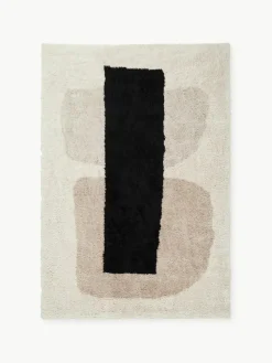 Handgewebter Wollteppich Monolith
