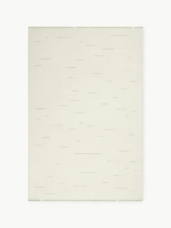 Handgewebter Wollteppich Rain