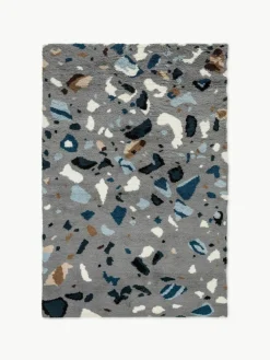 Handgewebter Wollteppich Archipelago