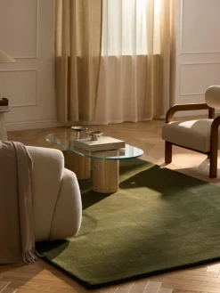 Handgewebter Wollteppich Zayne