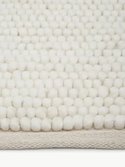 Handgewebter Wollteppich Pebble