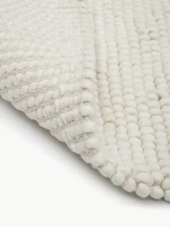 Handgewebter Wollteppich Pebble