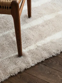 Handgewebter Wollteppich Fjord