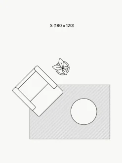 Handgewebter Wollteppich Colorado