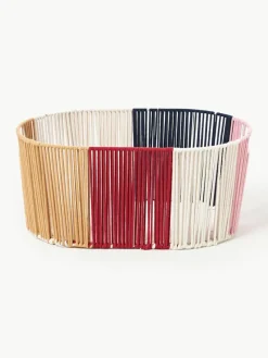 Handgewebter Wäschekorb Gabe aus Seil