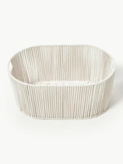 Handgewebter Wäschekorb Gabe aus Seil